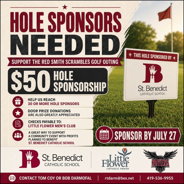 2026 Men's Club Hole Sponsors
